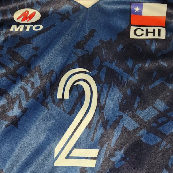 Camiseta de juego Oficial Azul Damas - Selección de Voleibol de Chile - Imagen 5