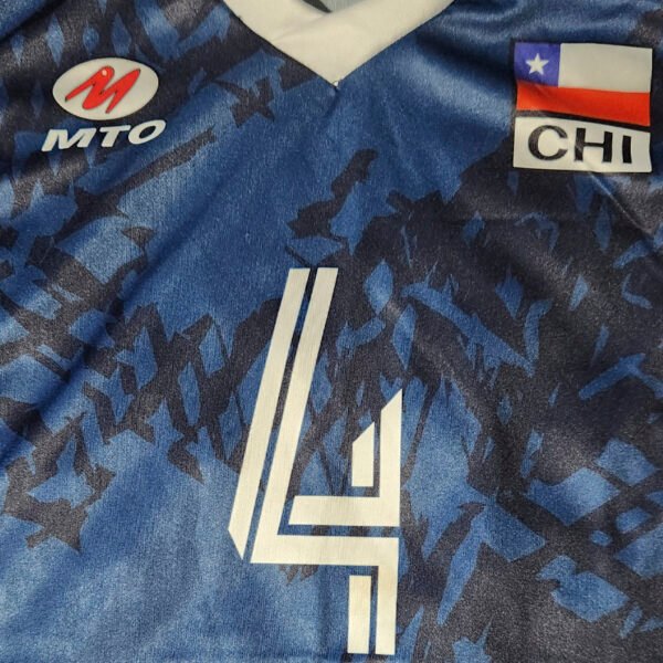 Camiseta de juego Oficial Azul Damas - Selección de Voleibol de Chile - Imagen 4