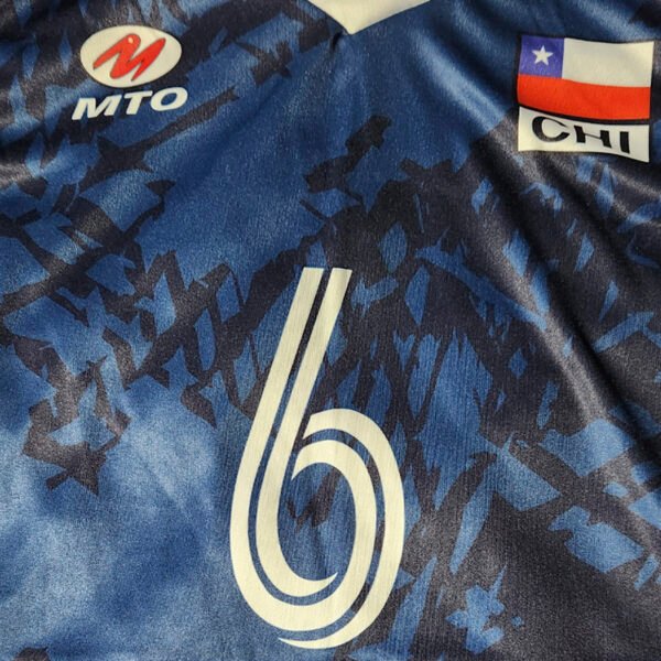 Camiseta de juego Oficial Azul Damas - Selección de Voleibol de Chile - Imagen 3