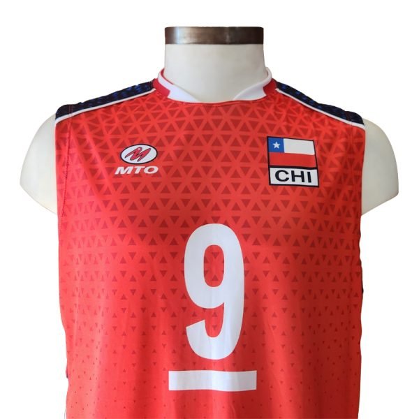 Camiseta de juego Oficial 2024 - Selección de Voleibol de Chile - Imagen 10