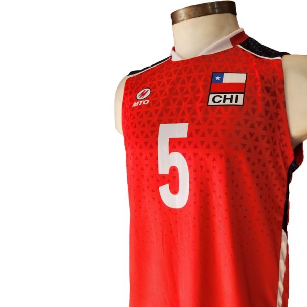 Camiseta de juego Oficial 2024 - Selección de Voleibol de Chile - Imagen 13