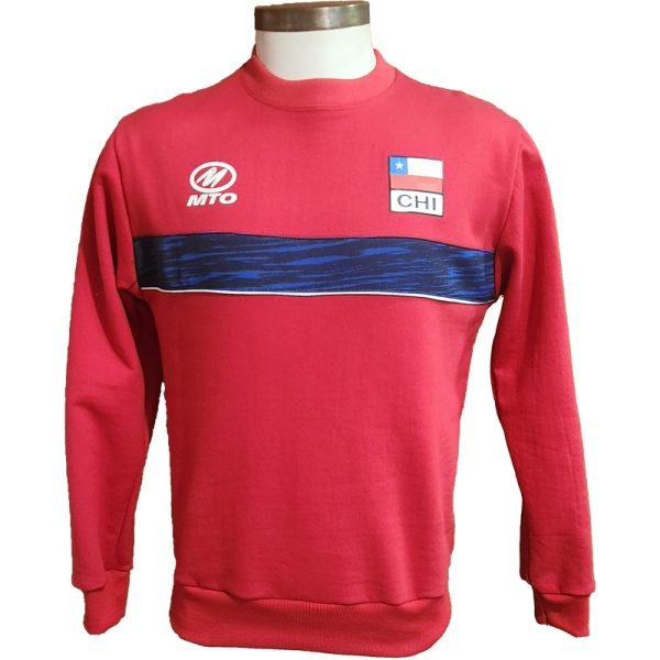 Polerón Rojo Selección - Varón